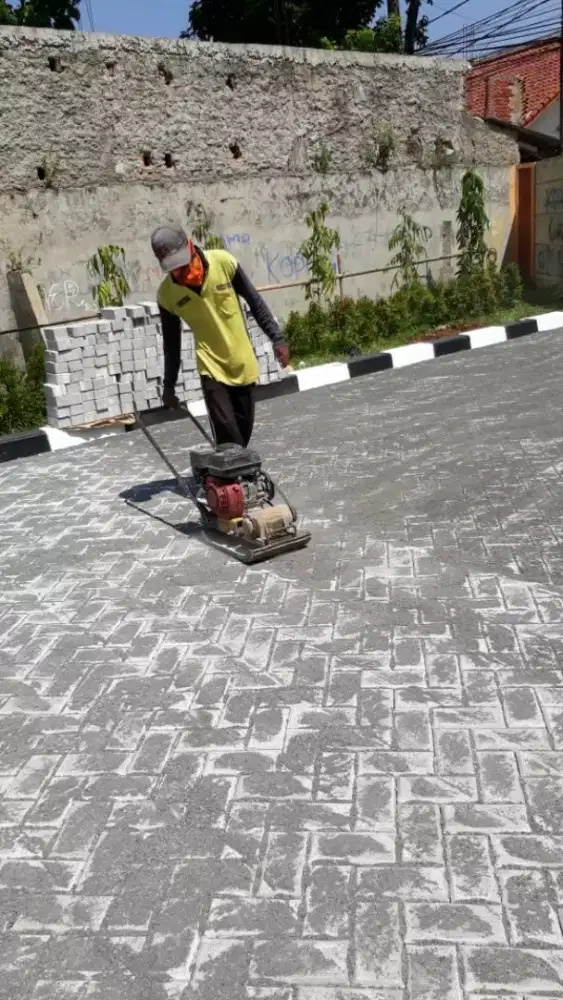 jasa/ tukang  paving blok,harga conblok, pemborong aspal Jabodetabek