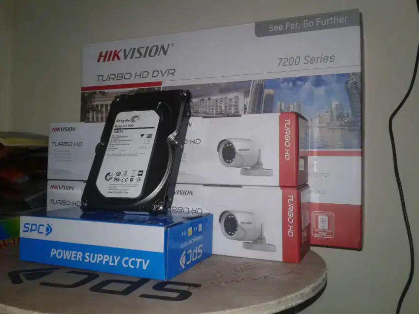 Paket Cctv Hikvision 2.0Mp 4 Kamera