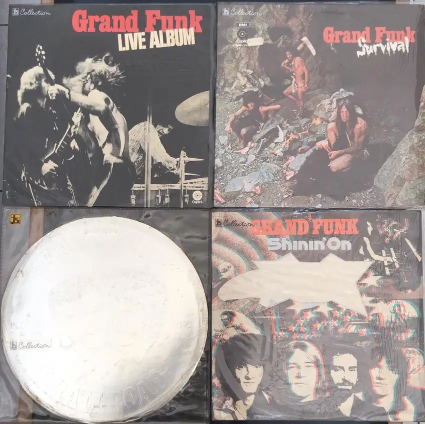 Jual Piringan Hitam (vinyl) GRAND FUNK RAILROAD kondisi OK