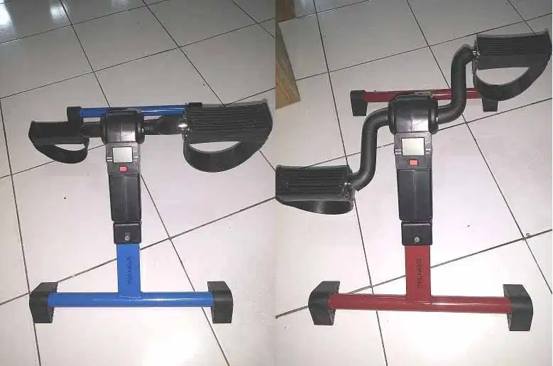 Sepeda Statis Terapi Kaki Stroke Pengapuran Dll - Mini Cycle