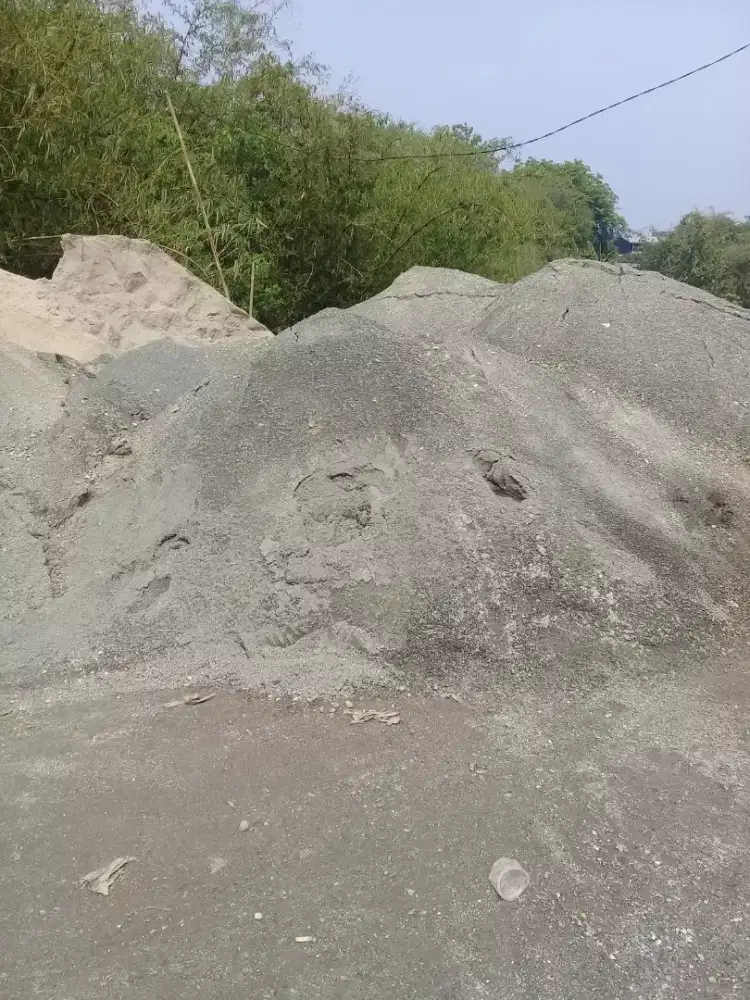 Pasir putih plester dan lain nya hasil alam