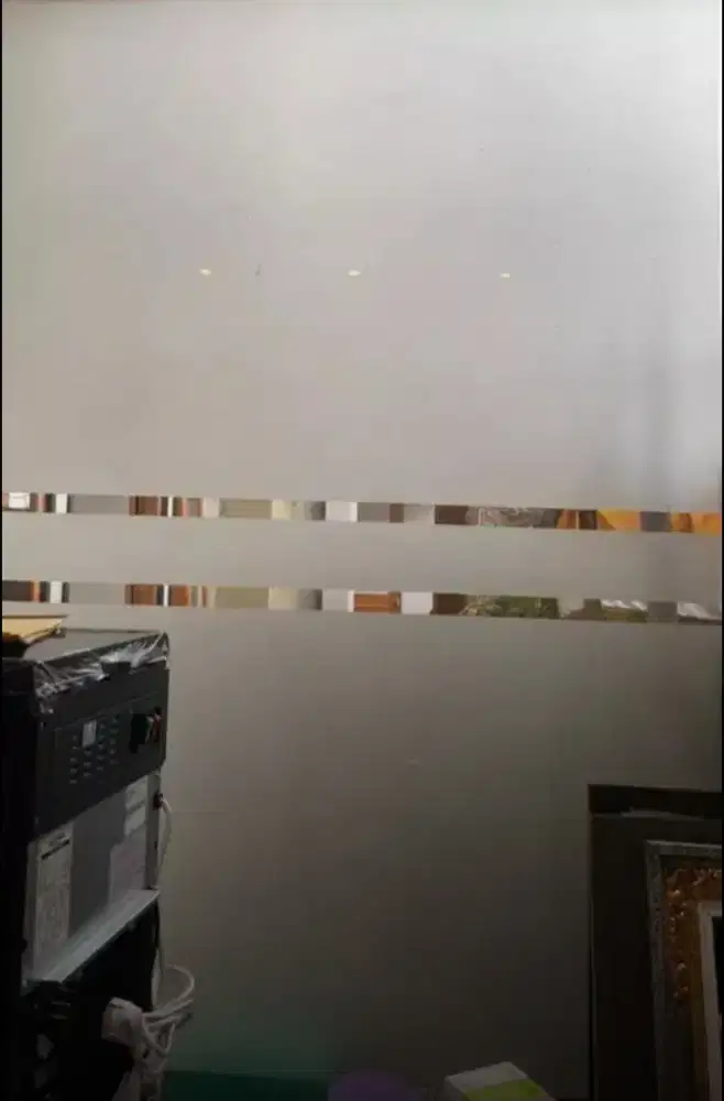 Stiker sanblas kaca film baru