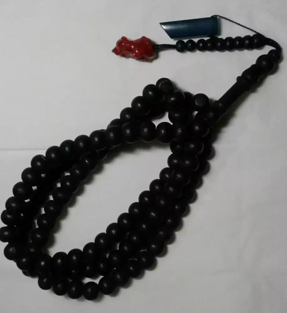Kalung Tasbih Ulin Jadul + Marjan