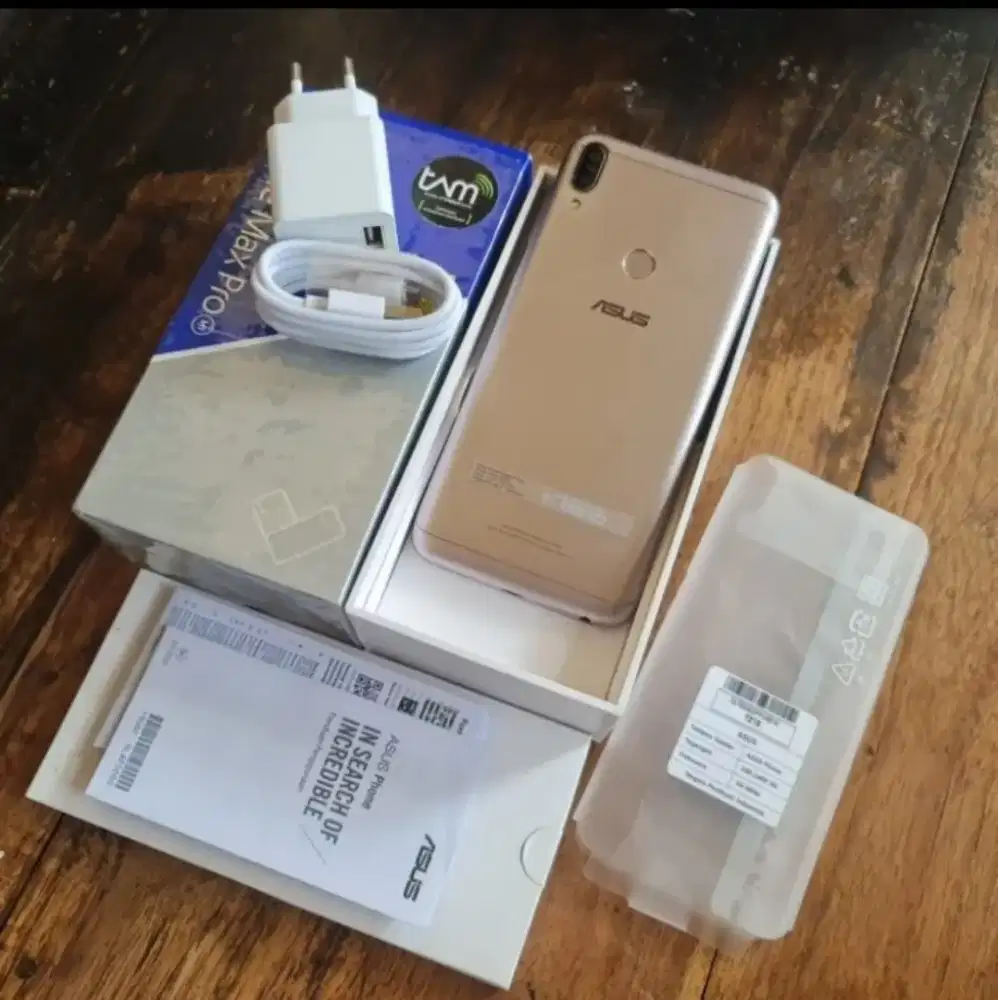 Asus Zenfone Max Pro M1 Mulus Lengkap Max Pro M1 Baterai 5000 mAh
