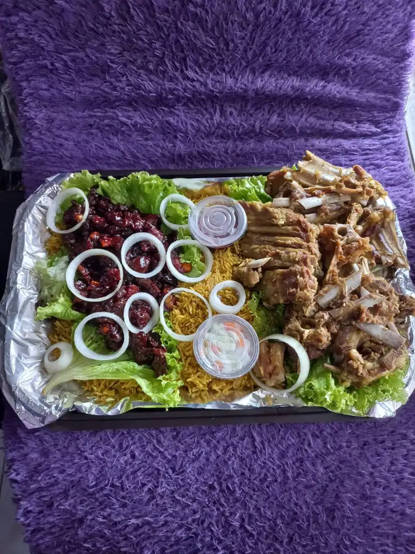 PAKET NASI BRIYANI KEBULI BASMATI