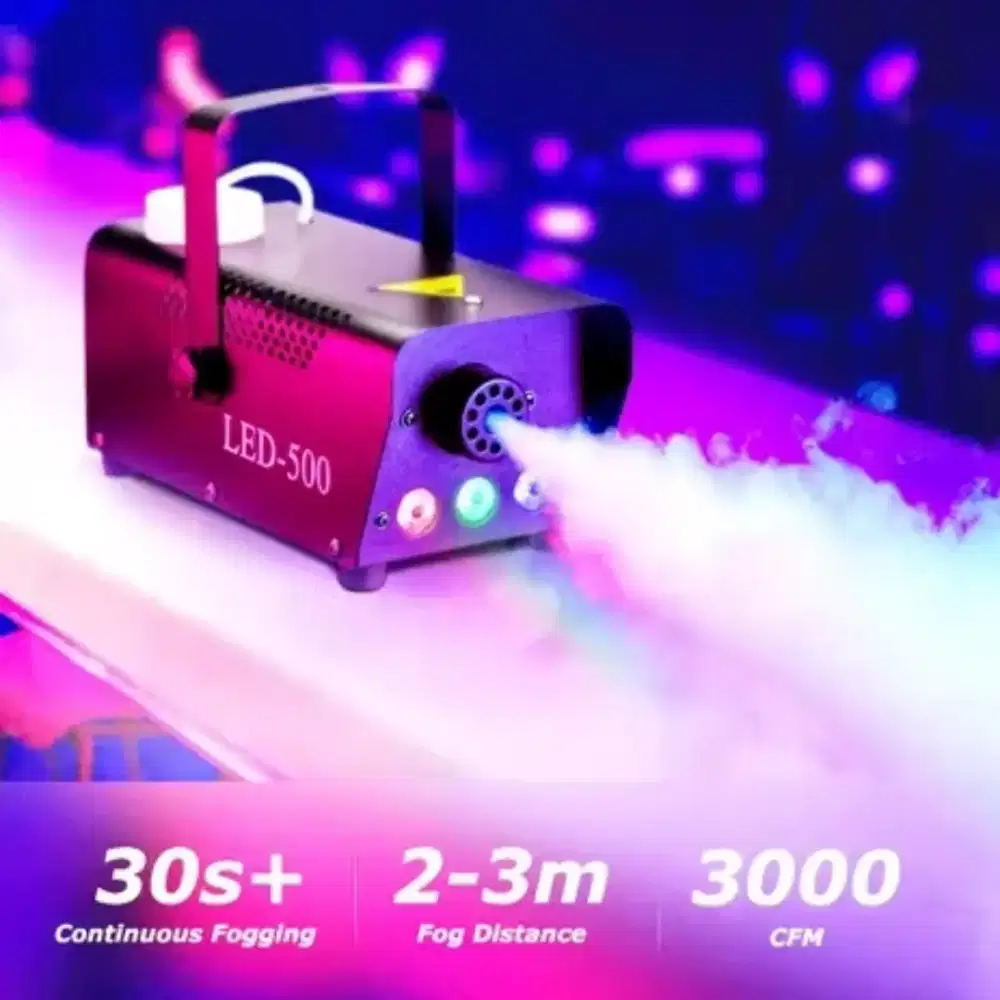 taffled sistem fogger panggung stage machine ejektor with RGB led