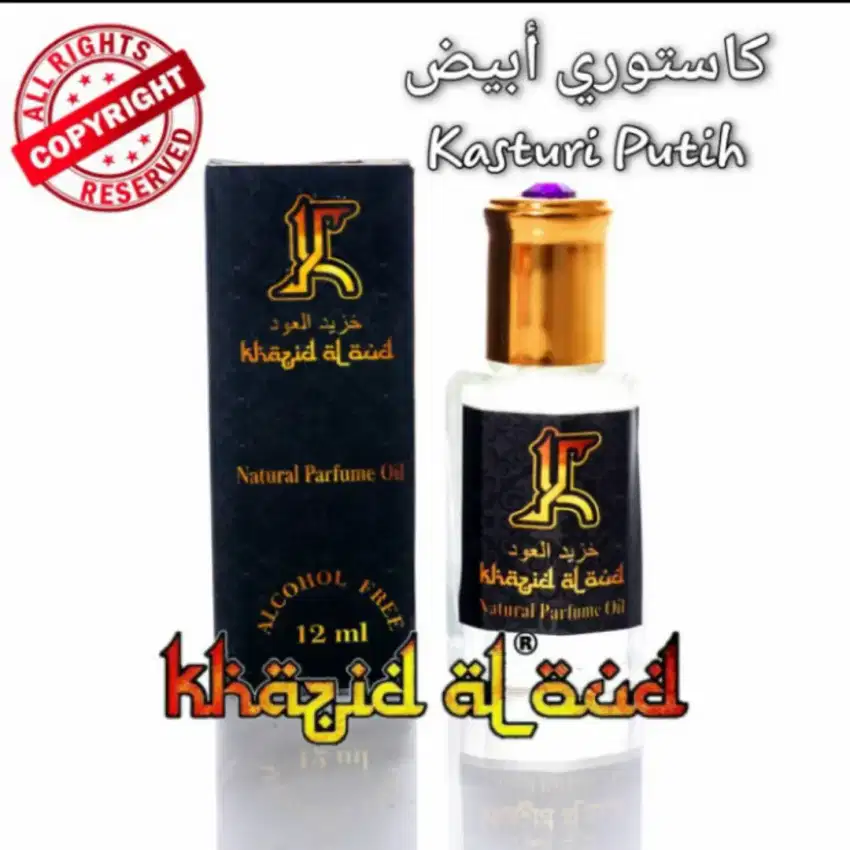 Minyak kastiri putih Asli Arab Saudi - 3ml