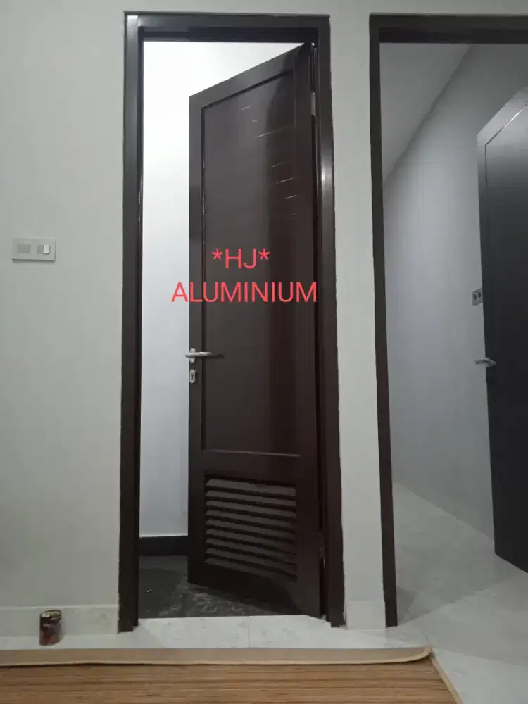 Kusen Pintu Kamar mandi Aluminium + Kisi2