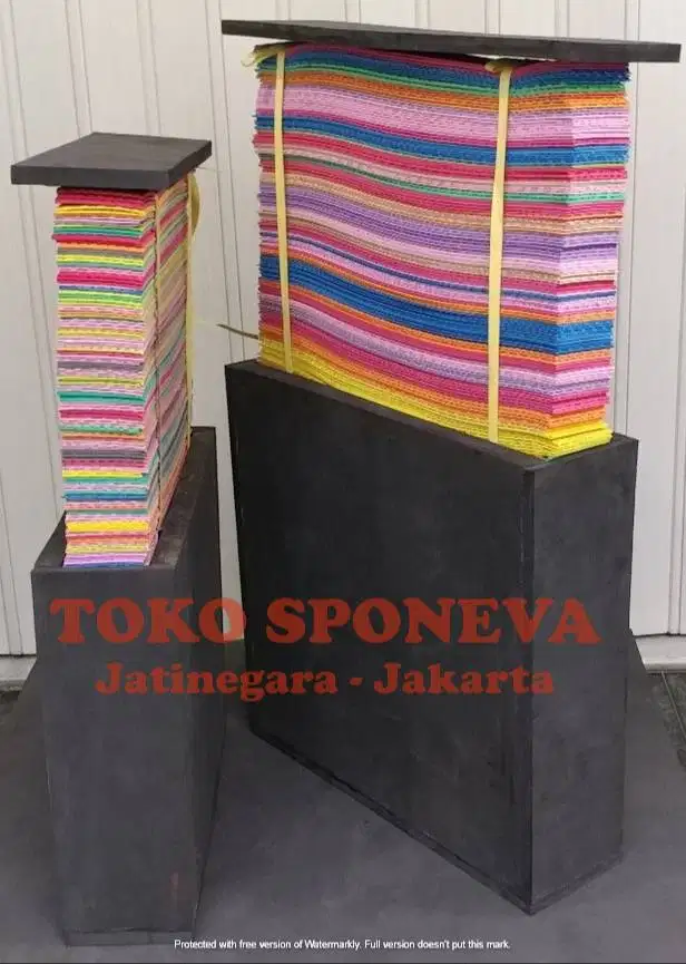Sasaran Target Panahan BALOK isi spon Lapis 55 x 55 CM x Tebal 20CM