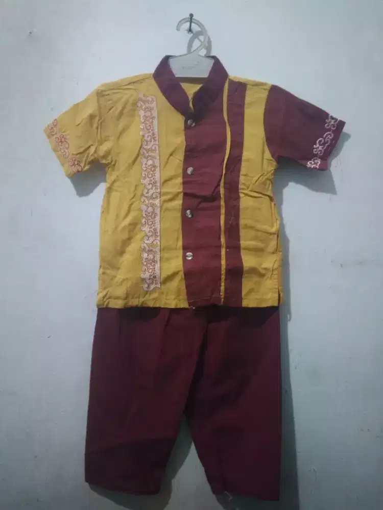 Baju koko stelan anak murah 1 sampai 3 tahun