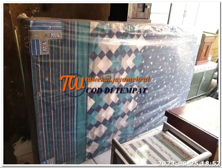 KASUR BUSA MERK ROYAL DENSITY TINGGI TEBAL 20 CM GARANSI 10 THN RESMI