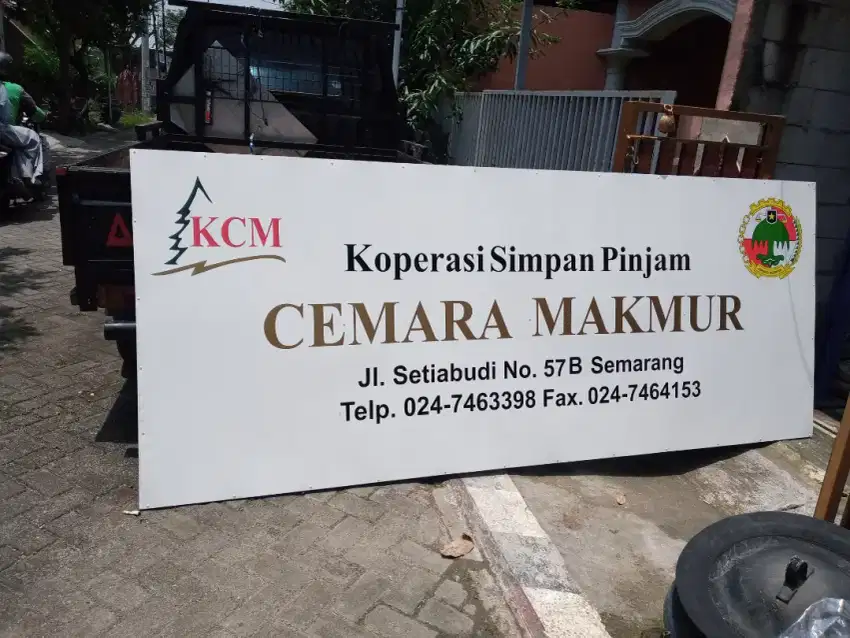 Shop sign murah