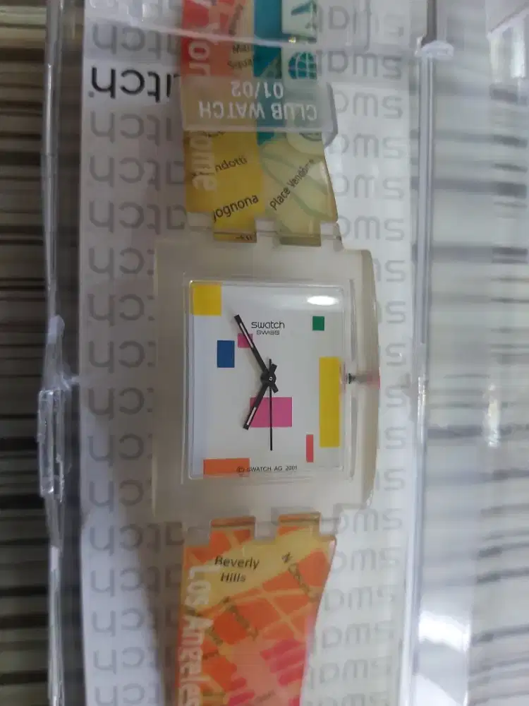 Jam tangan swatch  quartz