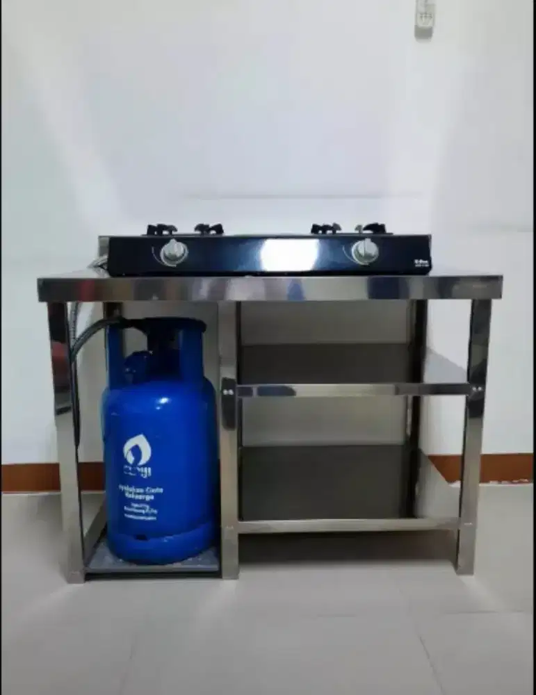 MEJA UNTUK KOMPOR STAINLESS