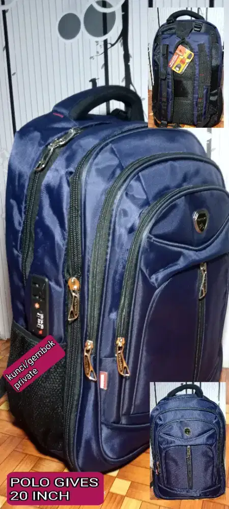 Tas ransel polo original