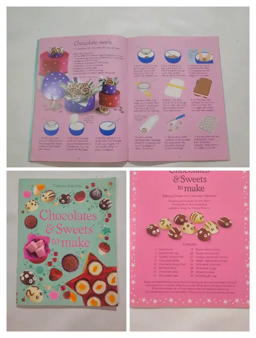 Buku aktivitas anak Usborne activity book full colour import original