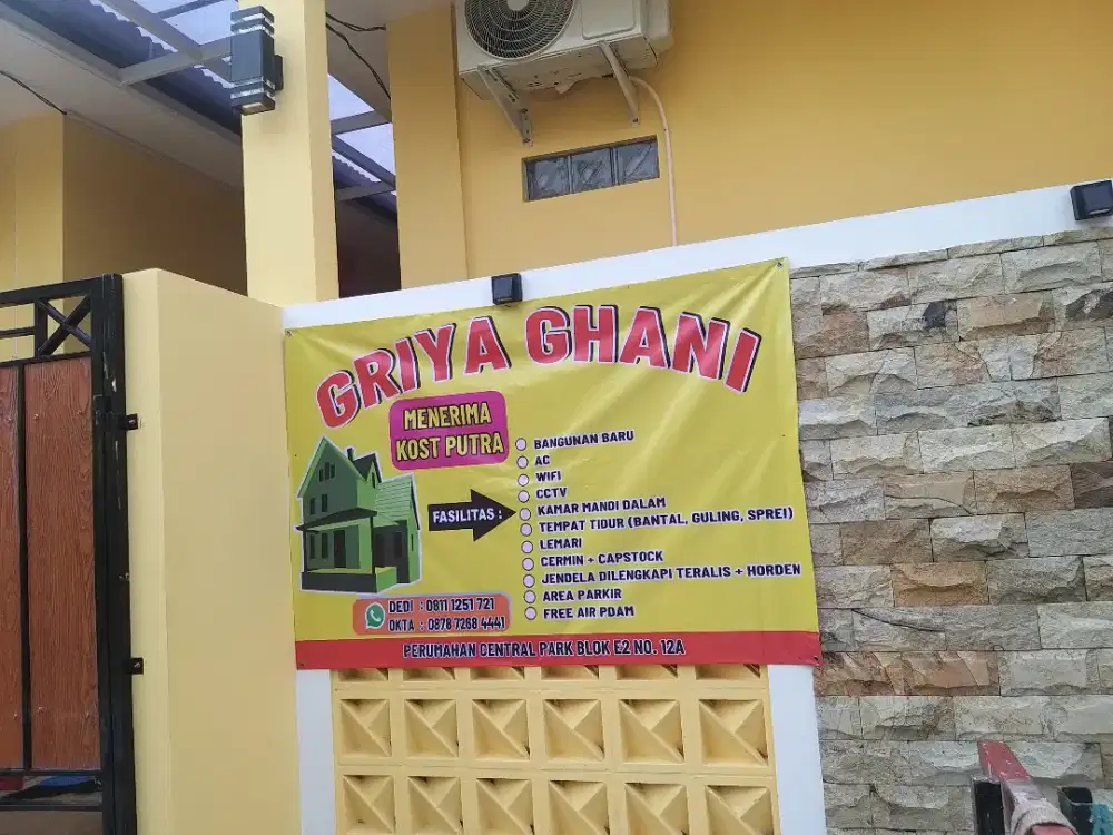 Kos Pria - Griya Ghani