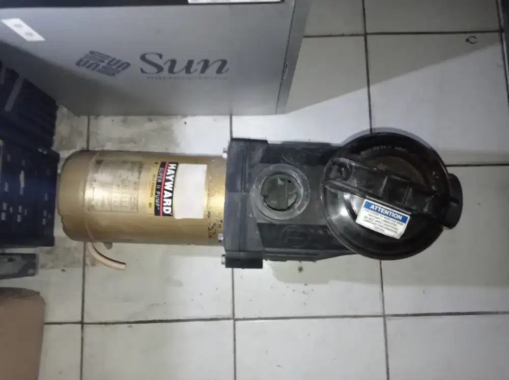 Pompa Kolam Renang Super Pump II Hayward 3HP 3 HP Dinamo Motor USA