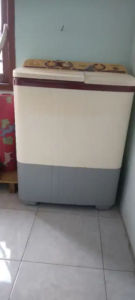 Jual mesin cuci 2 tabung 6 kg merk panasonic