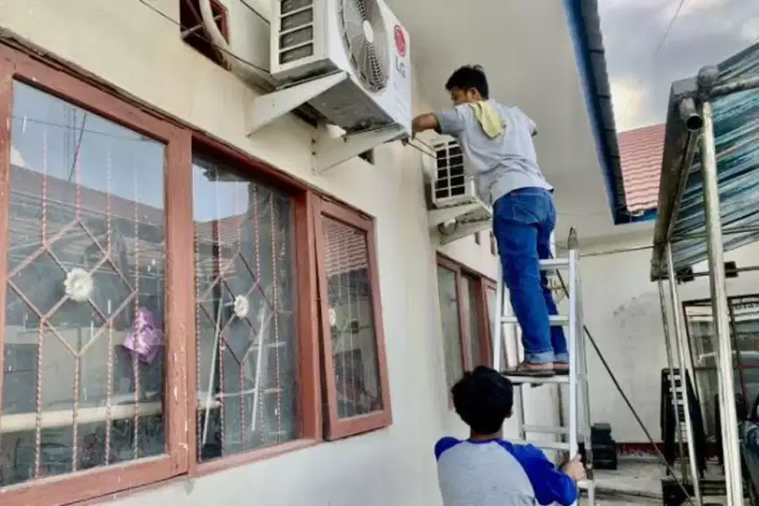 Servce ac mesin cuci kulkas pompa air