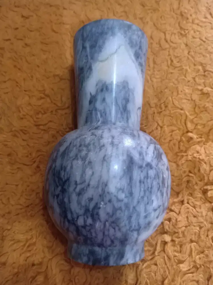 Vas Bunga Batu Marmer Antik