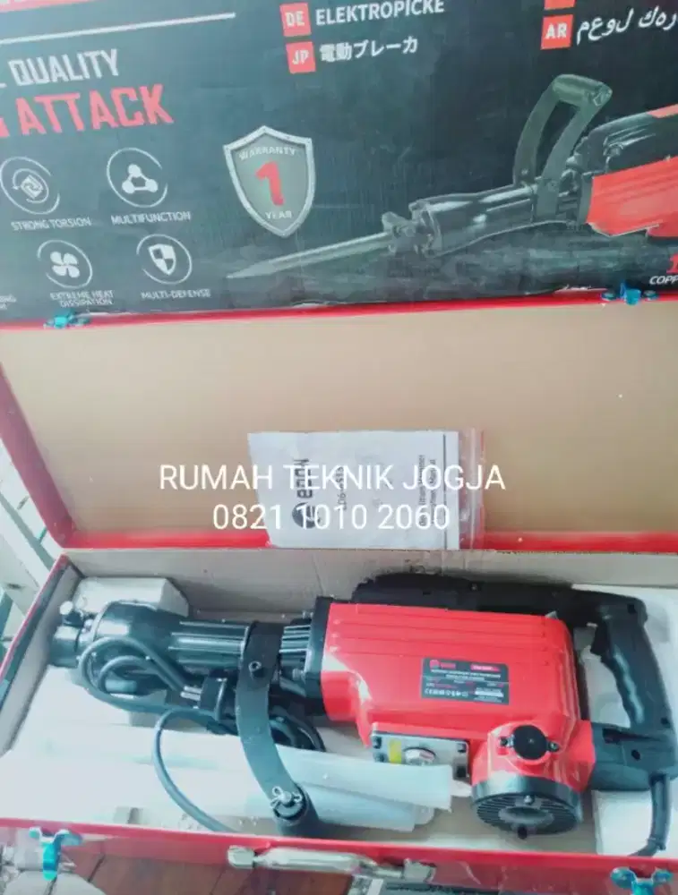 (RUMAH TEKNIK JOGJA)mesin jack hammer , borbeton,aspal,hargamulai1,9jt