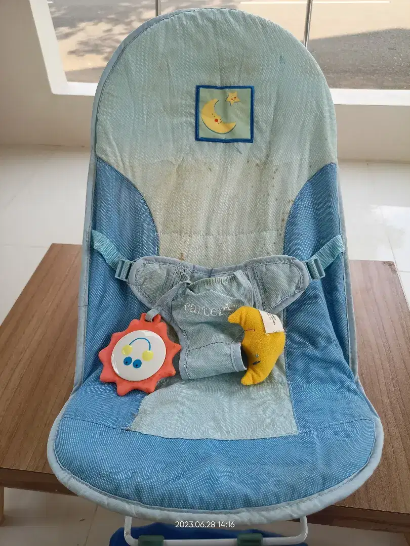 Kursi bayi baby bouncher Carters fold up infant seat