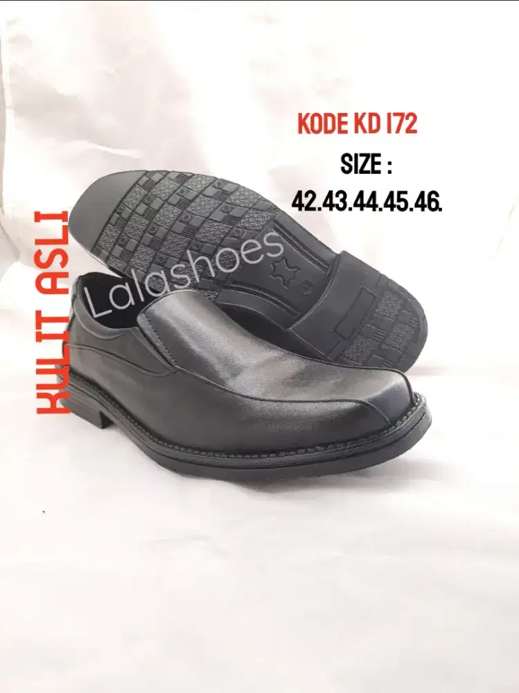Pantofel Pria Big Size Kulit Asli