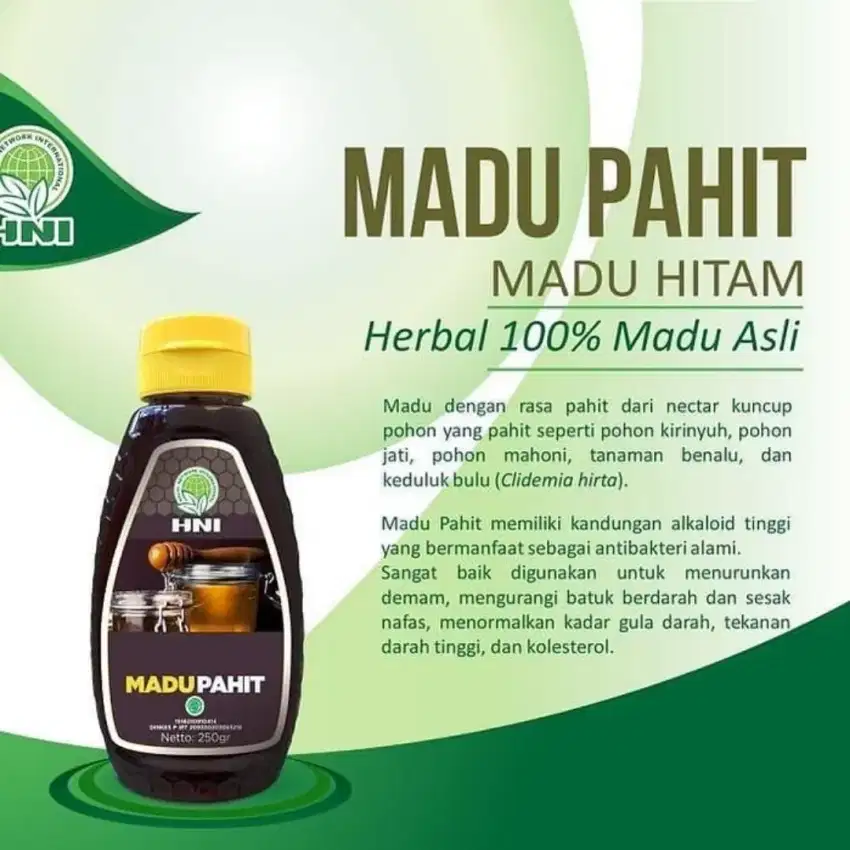 MADU PAHIT HNI ORI BPOM