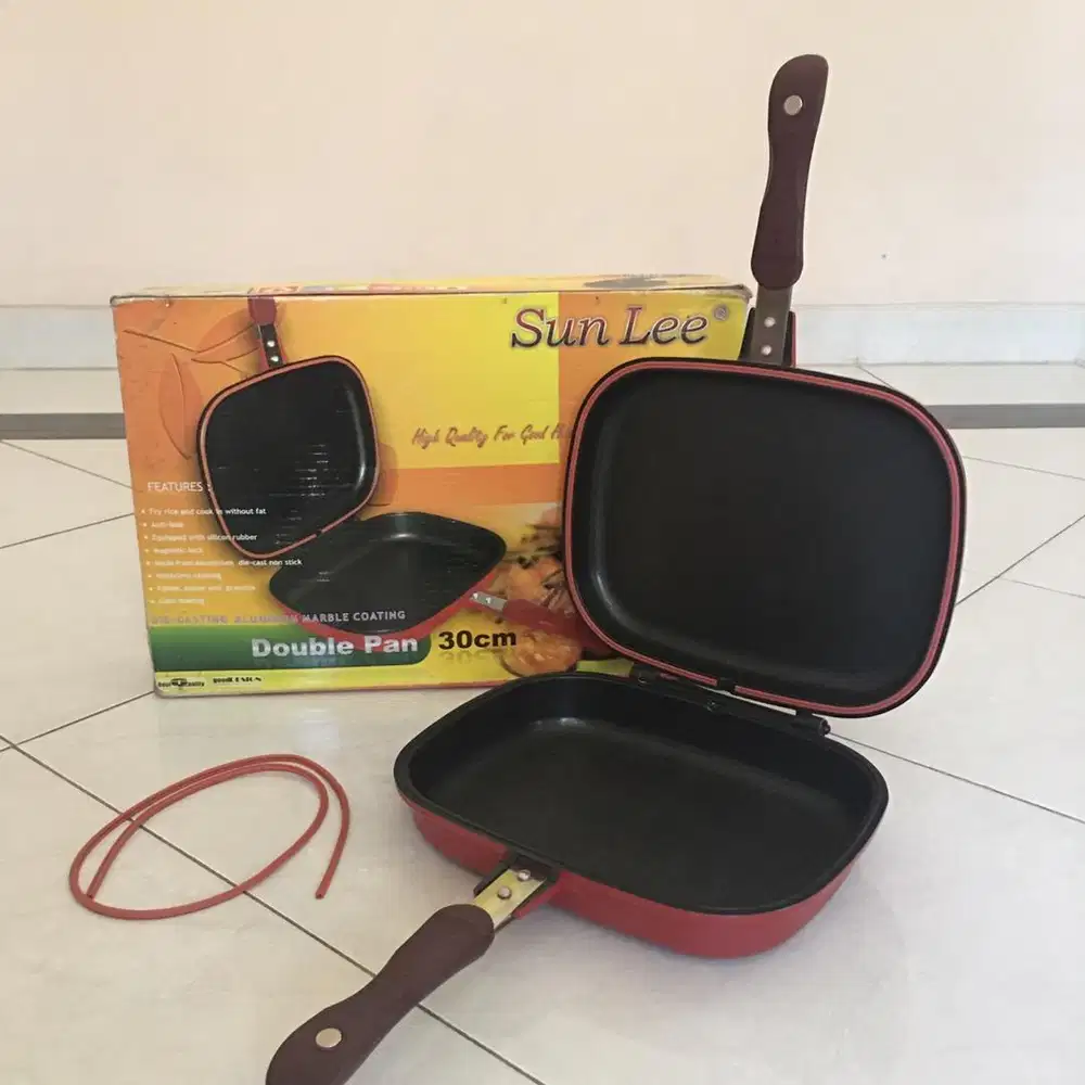 Double pan ,kapasitas jumbo 30cm