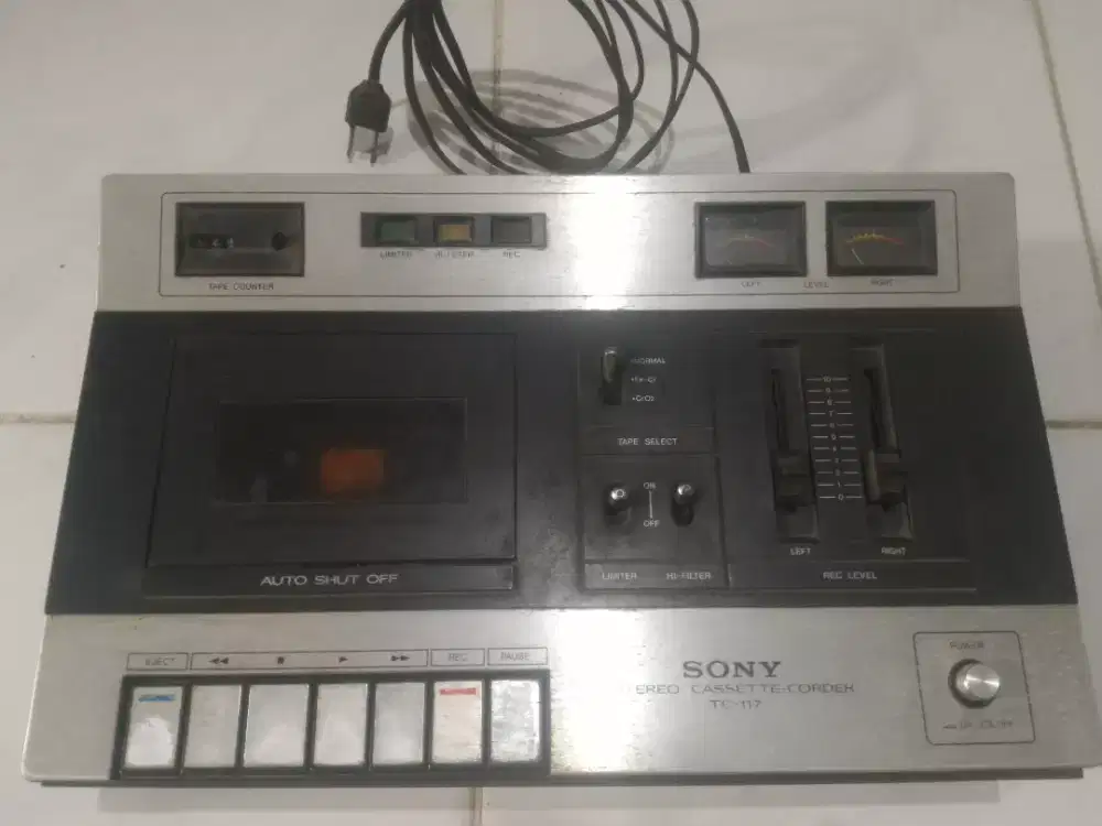 Sony TC 117 Tape Corder Kaset