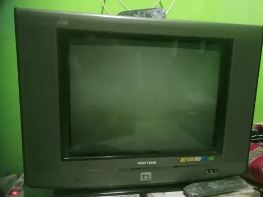 [ JUAL TV TABUNG POLYTRON 21 INCH ]