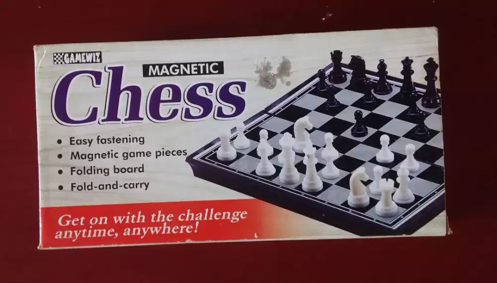 Chess magnetic yang bisa dilipat