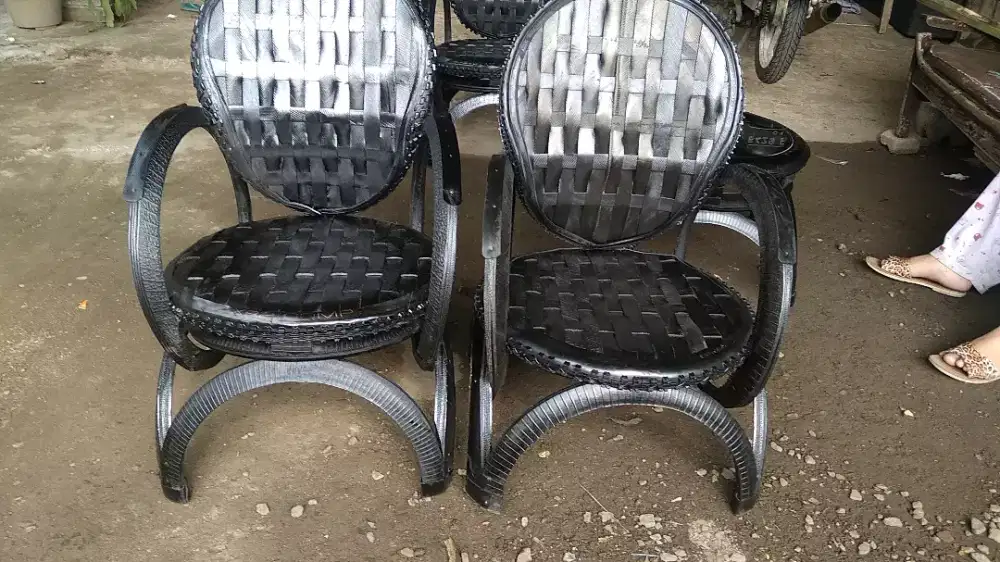 Kursi pemancingan kuat murah dari ban bukan dari plastik