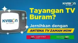 Antena parabola & TV gital tanpa bulanan