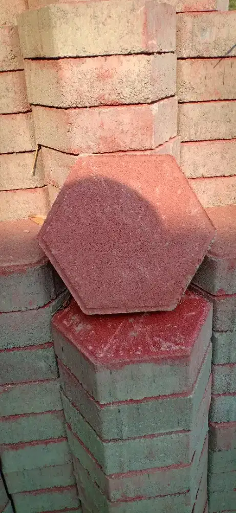 paving block press hexagonal