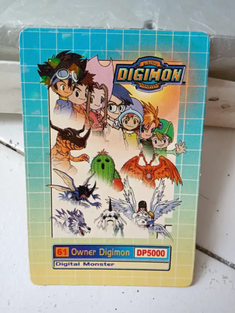Kartu Hologram DIGIMON 61