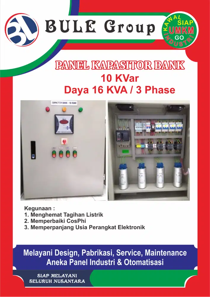 Panel Kapasitor Bank Penghemat Listrik
