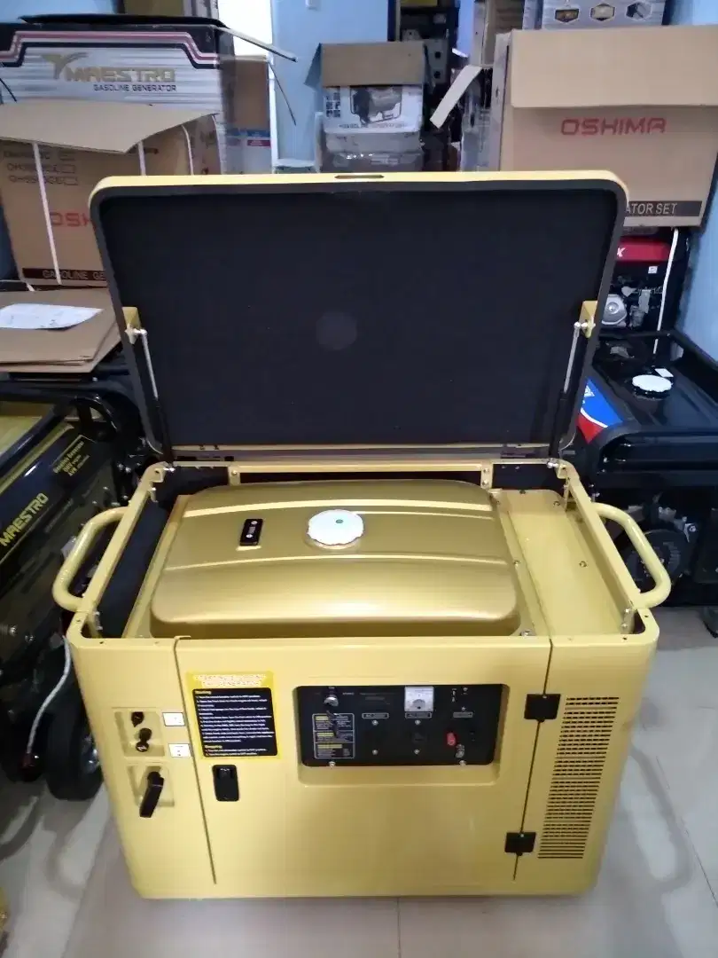 Genset Silent 5000w Maestro Cocok untuk PLN 3500 watt hingga 5500 watt