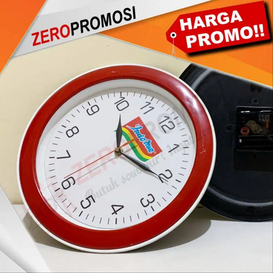 Merchandise Jam Dinding 777 Bulat Minimalis Diameter 30 cm Best Seller