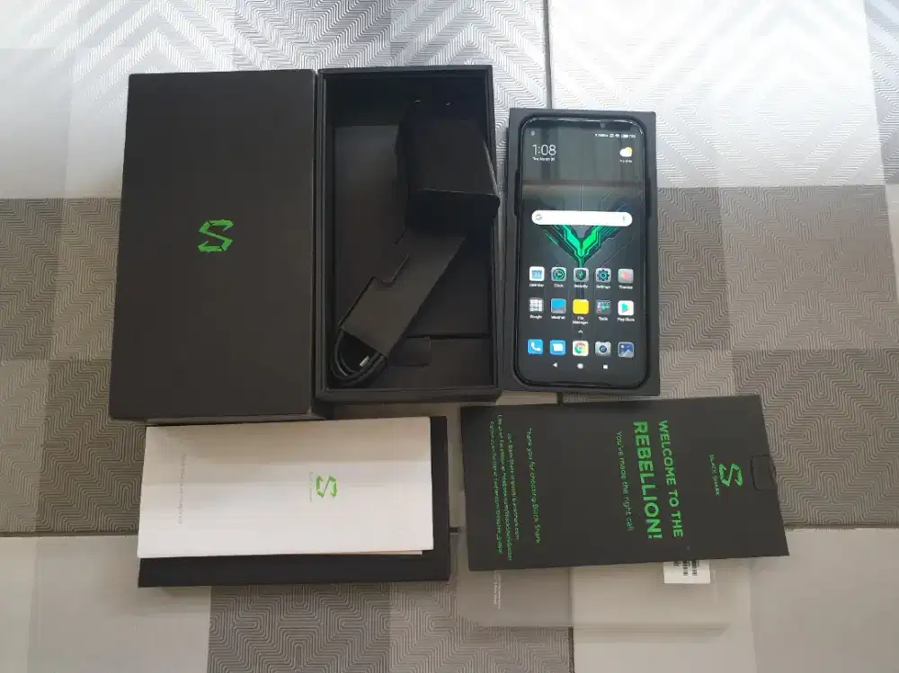 Black Shark 2 RAM 8/128 GB HP Game Xiaomi Blackshark 2