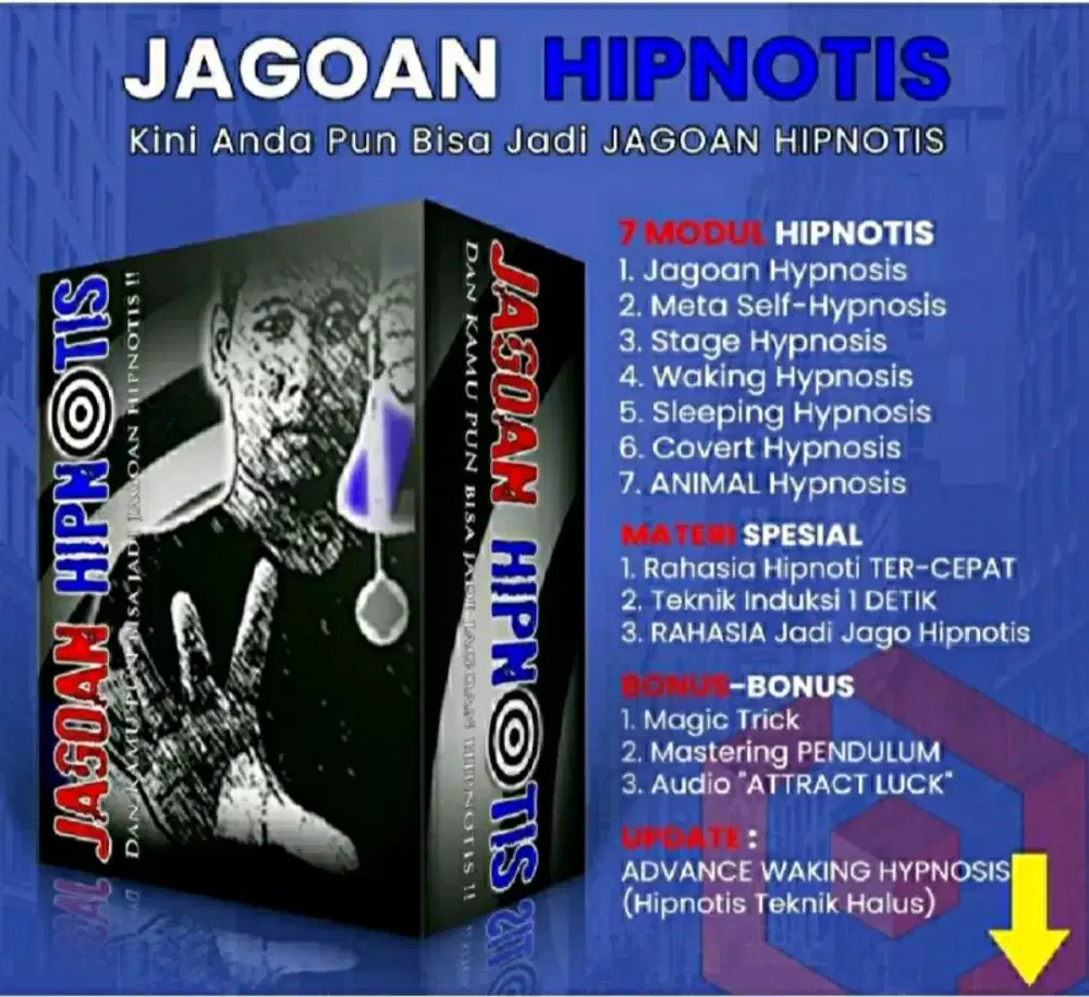 Jagoan hipnotis video full materi bagi pemula dijamin bisa hipnotis