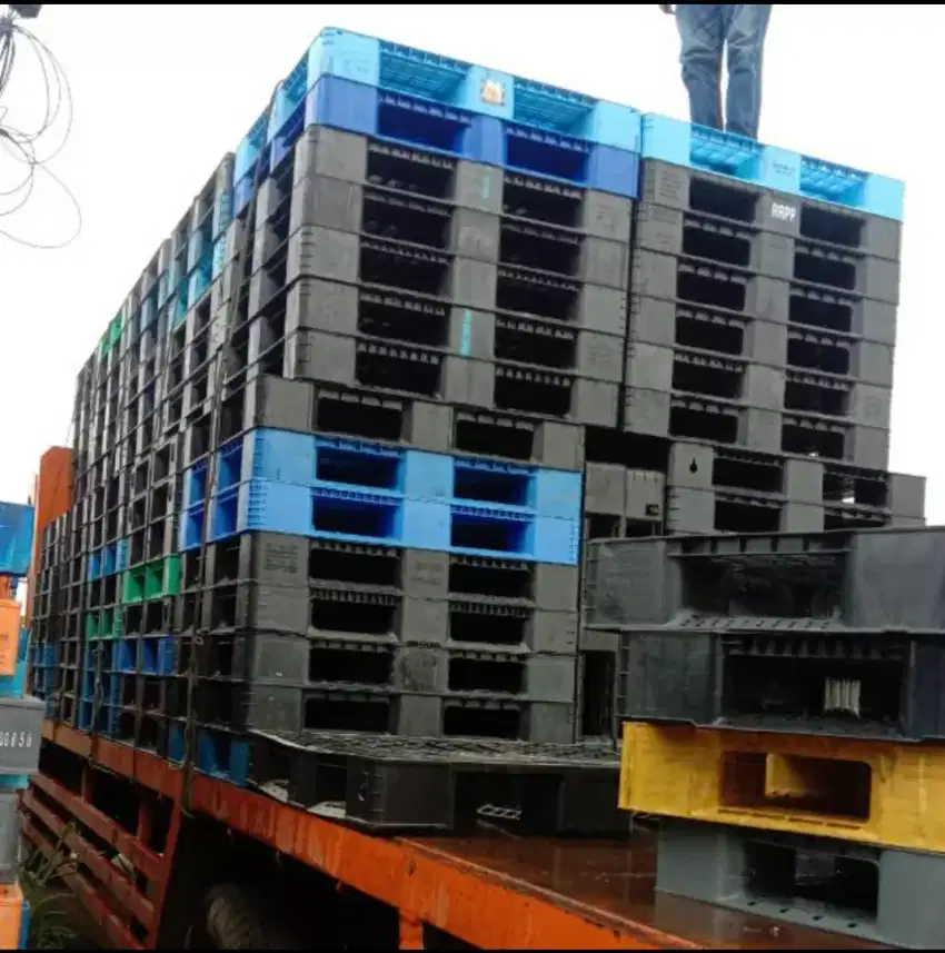 Palet plastik pallet kayu box countainer kempu