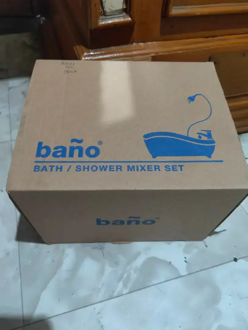 Kran air panas set shower mixer set