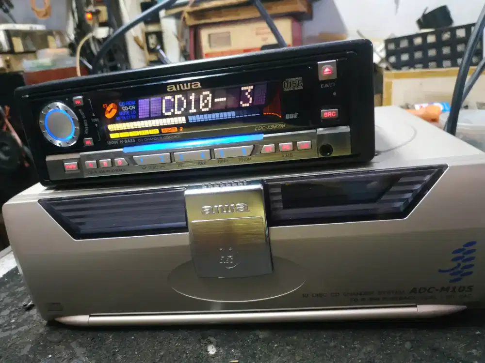 Cd single aiwa mulus lengkap remote