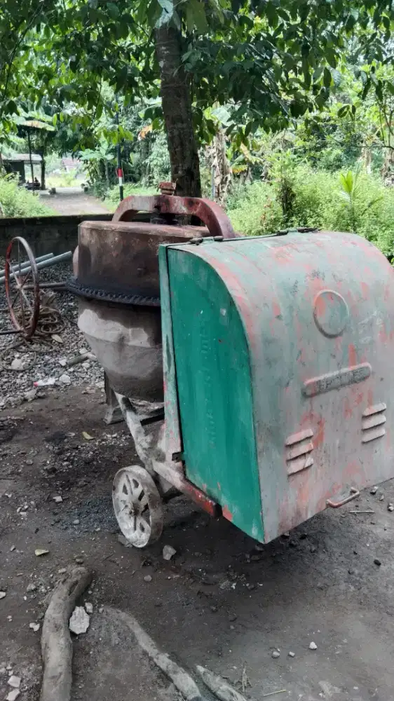 Jual molen cor 50kg ban besi& ban karet siapkerja Ada banyak pilihan