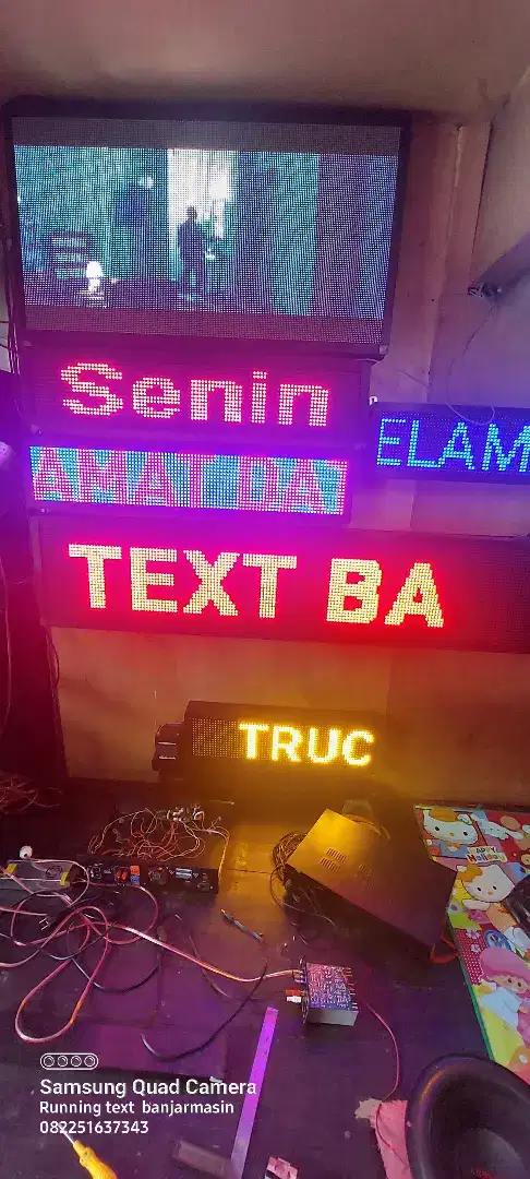 Running text banjarmasin