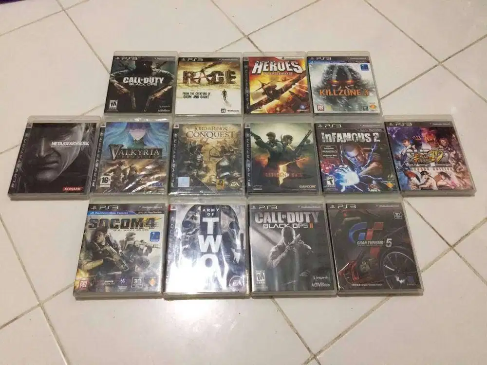 CD Games Bluray Disc Original PS-3 Second