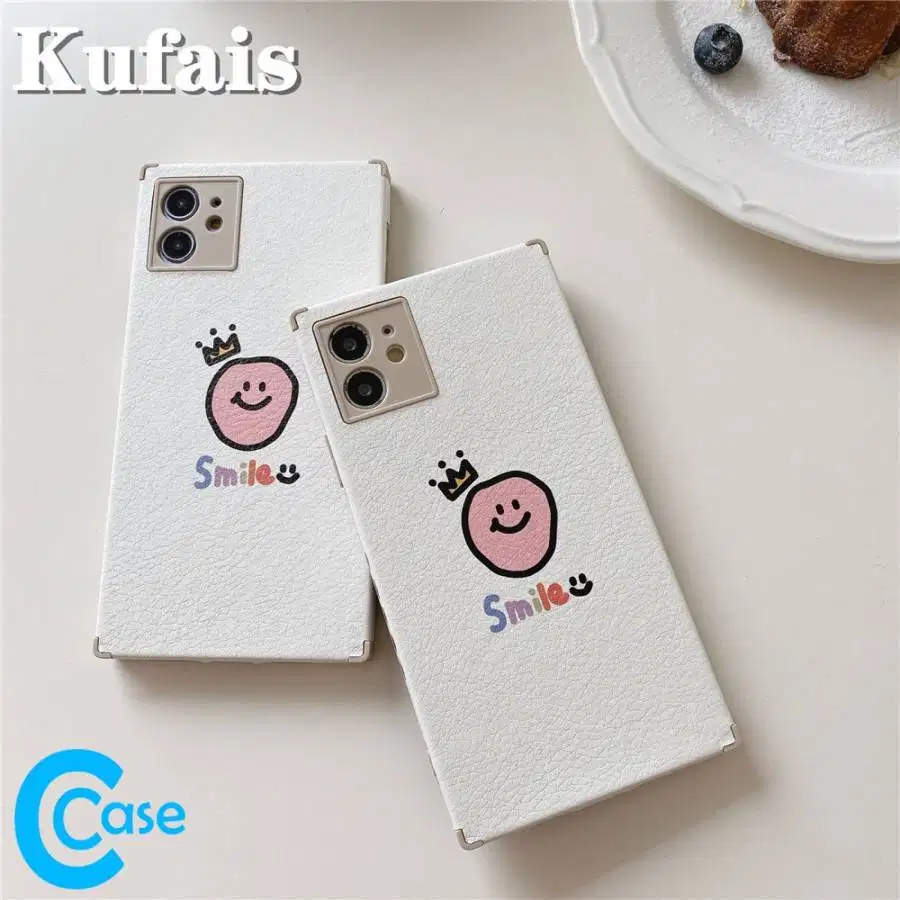 Square Leather Case iPhone 12 / 12 Pro Max