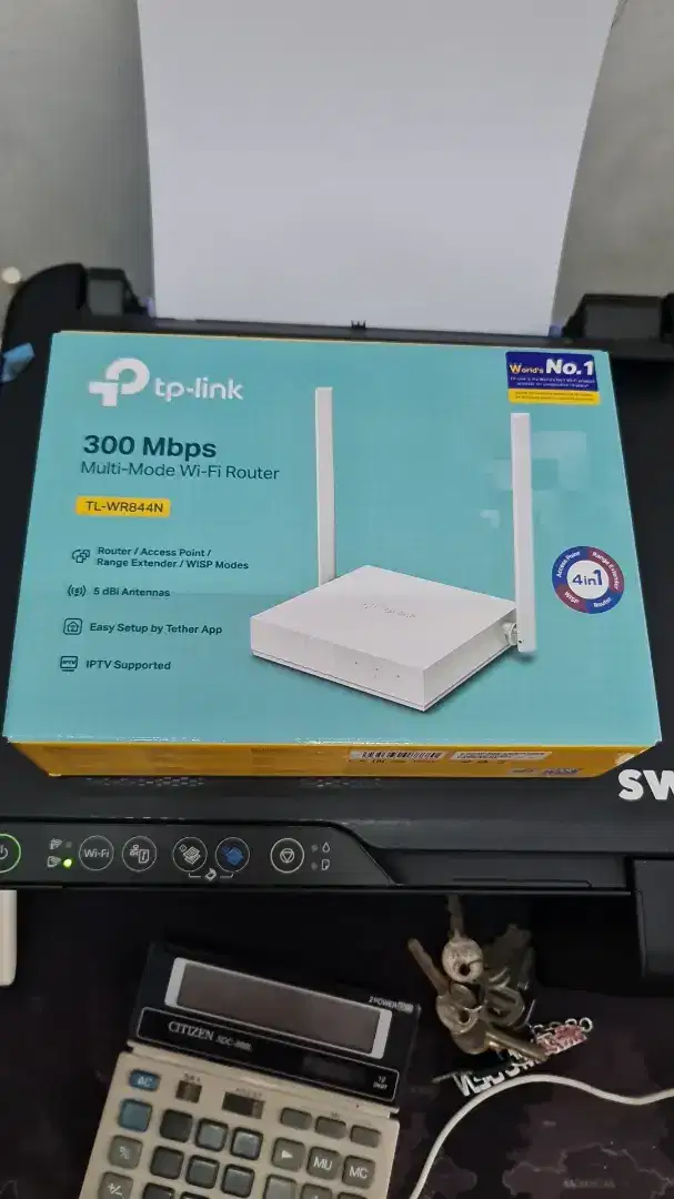 Router Wireless TP-LINK Wifi Extender Perluas Jangkauan Sinyal Wifi